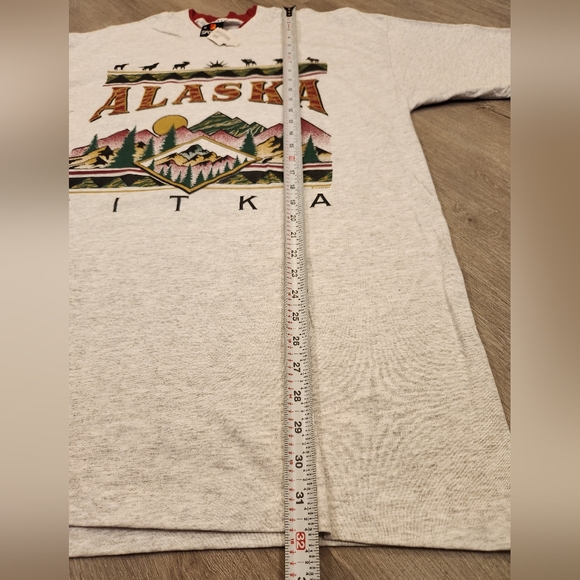 Vintage Signal Sports Sitka Alaska T Shirt Mountain Range Mens Size XL VTG 90s - Picture 9 of 10